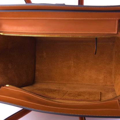 Celine Natural Calfskin Mini Luggage Tan 5 of 10