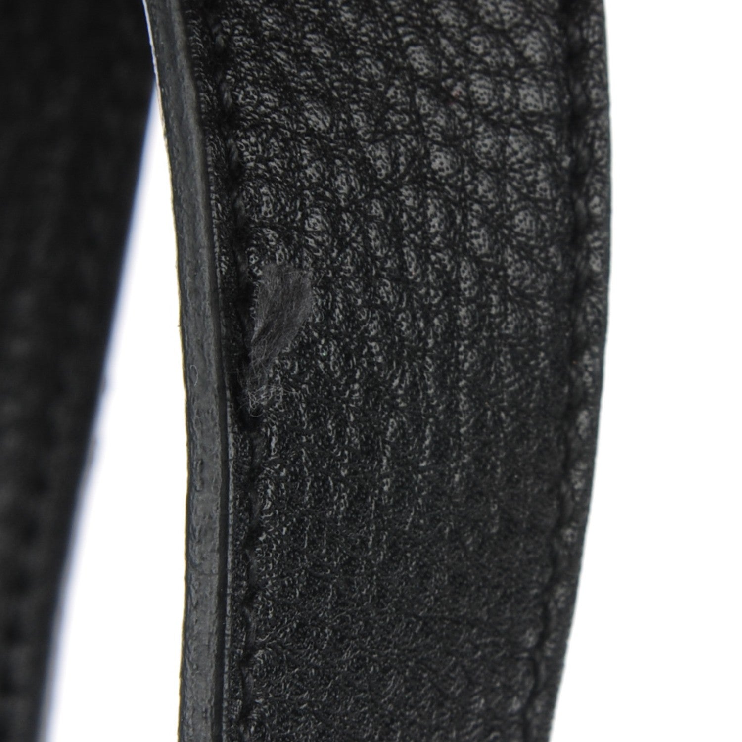 Prada Vitello Daino Double Buckle Messenger Bag Black 11 of 11