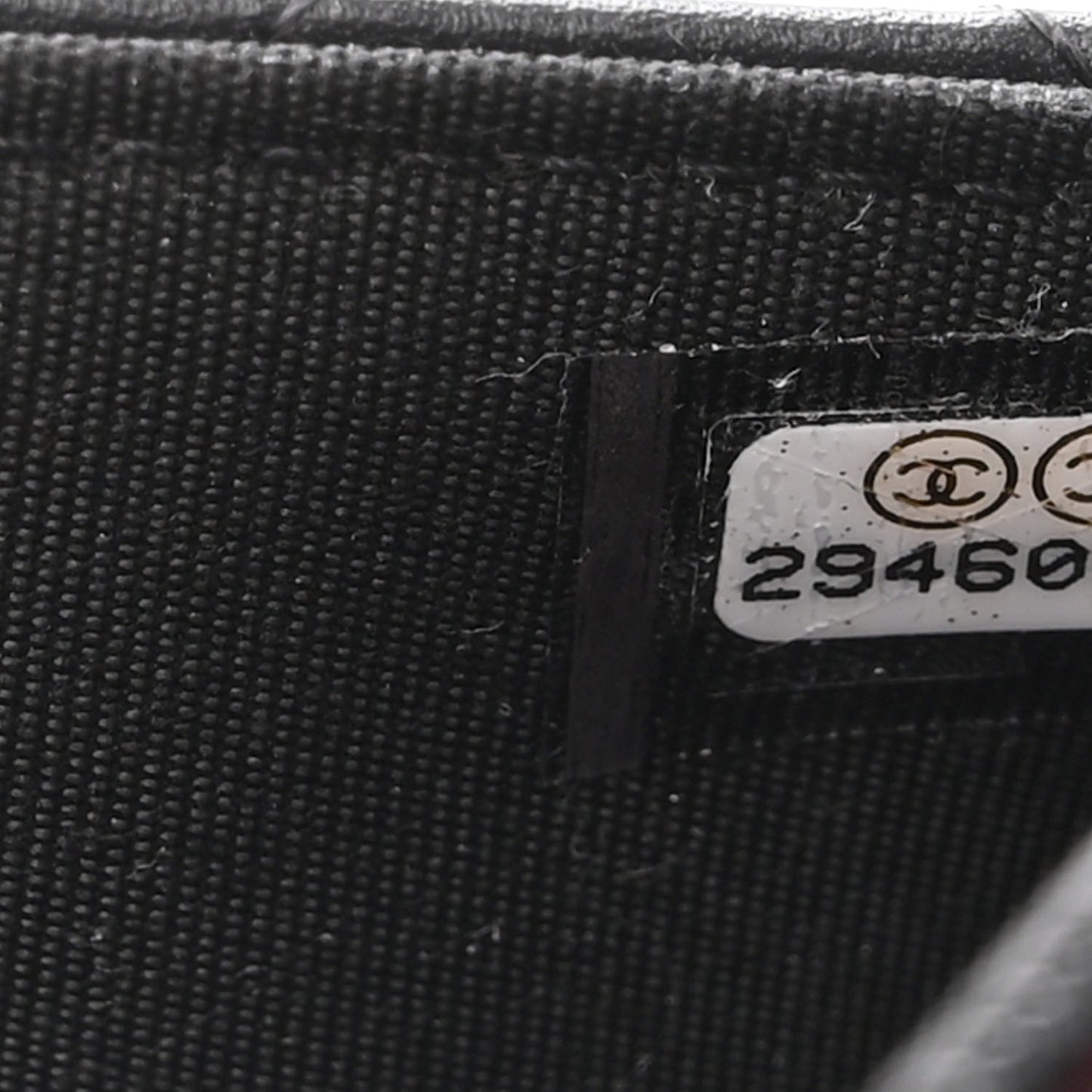 Calfskin Quilted Enchained Flap Black