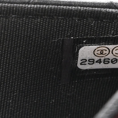 Chanel Calfskin Quilted Enchained Flap Black 8 of 12