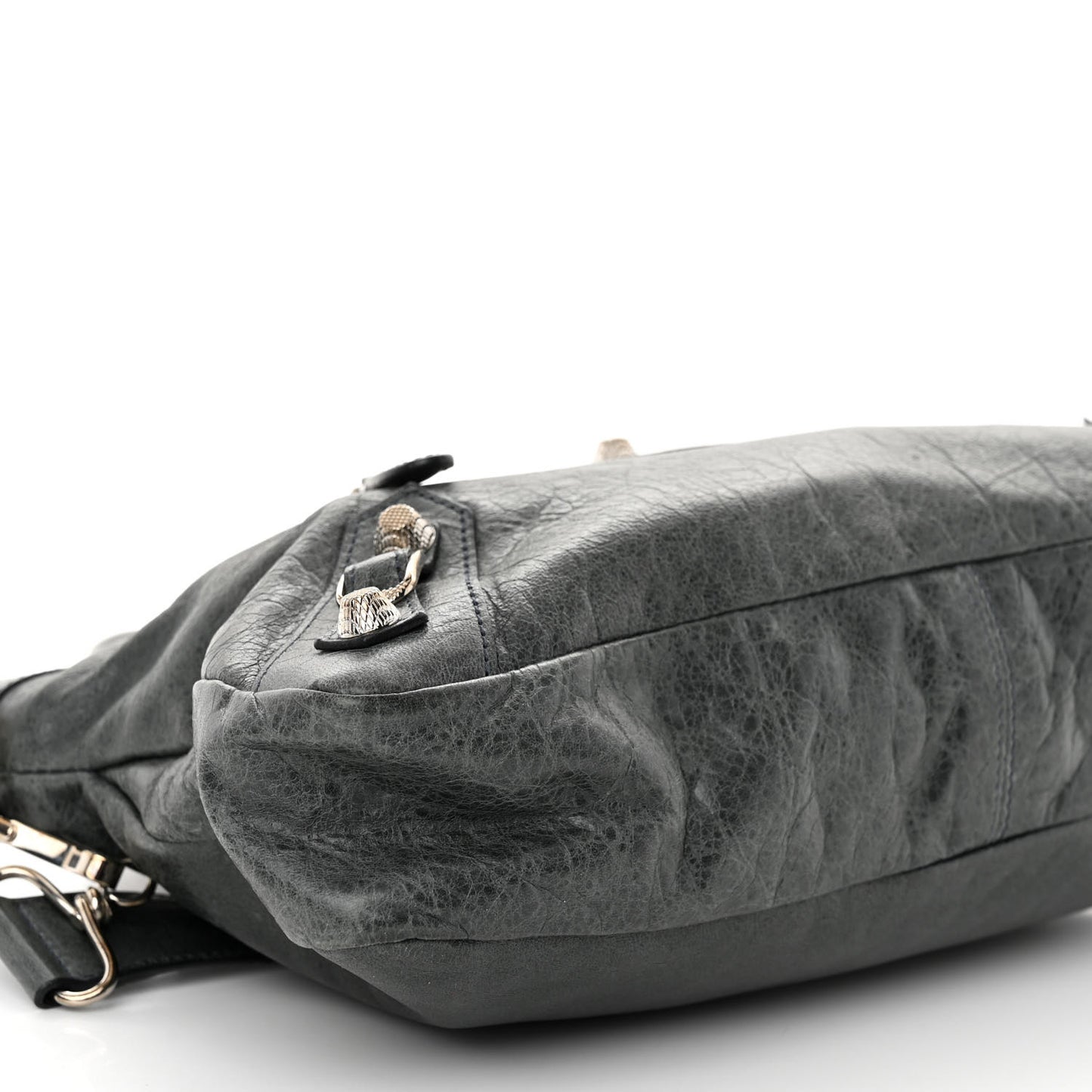 Agneau Giant 12 Silver Hardware First Anthracite