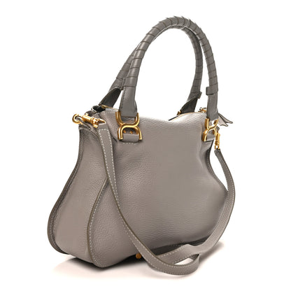 Chloe Calfskin Medium Marcie Satchel Cashmere Grey 3 of 9