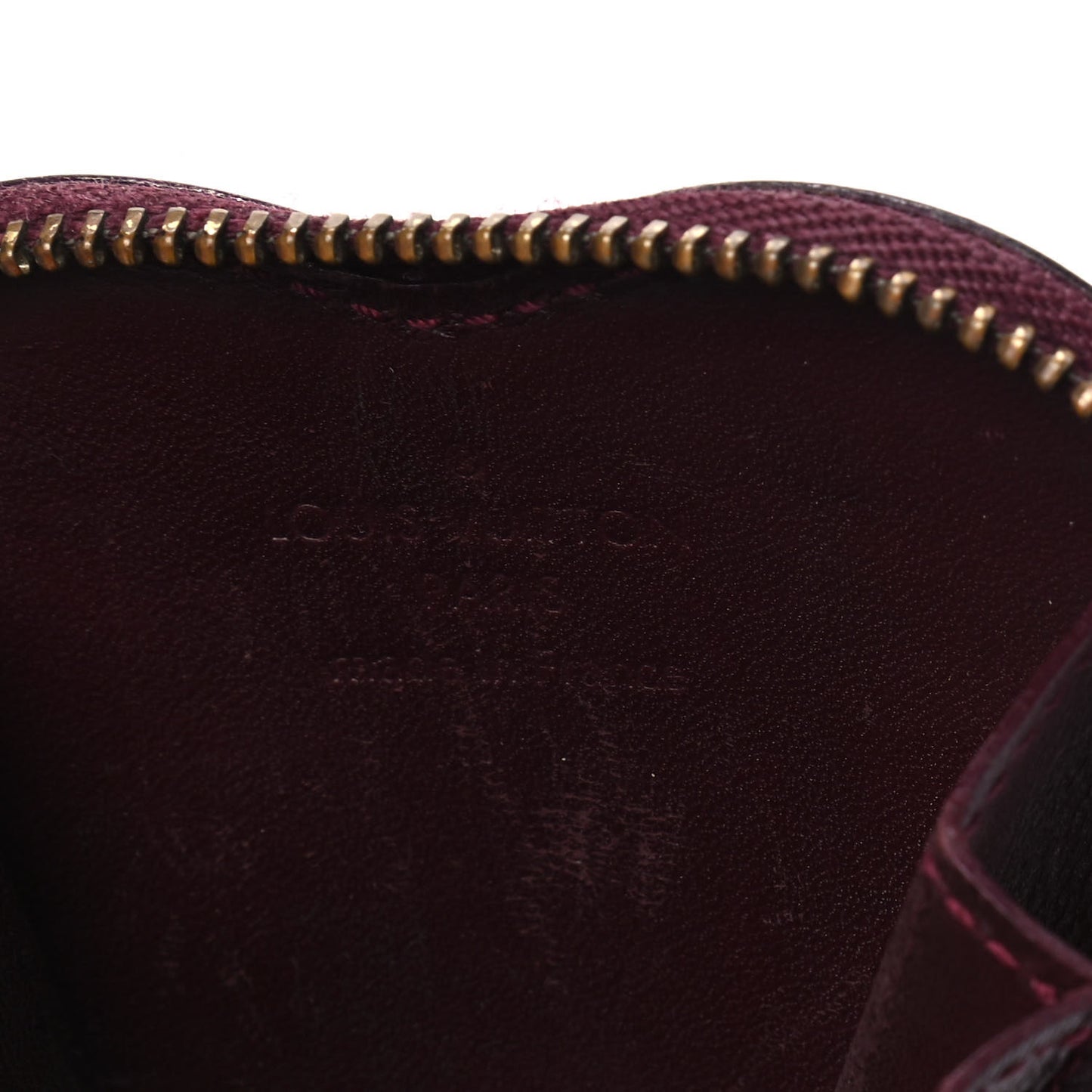 Vernis Coeur Heart Coin Purse Amarante