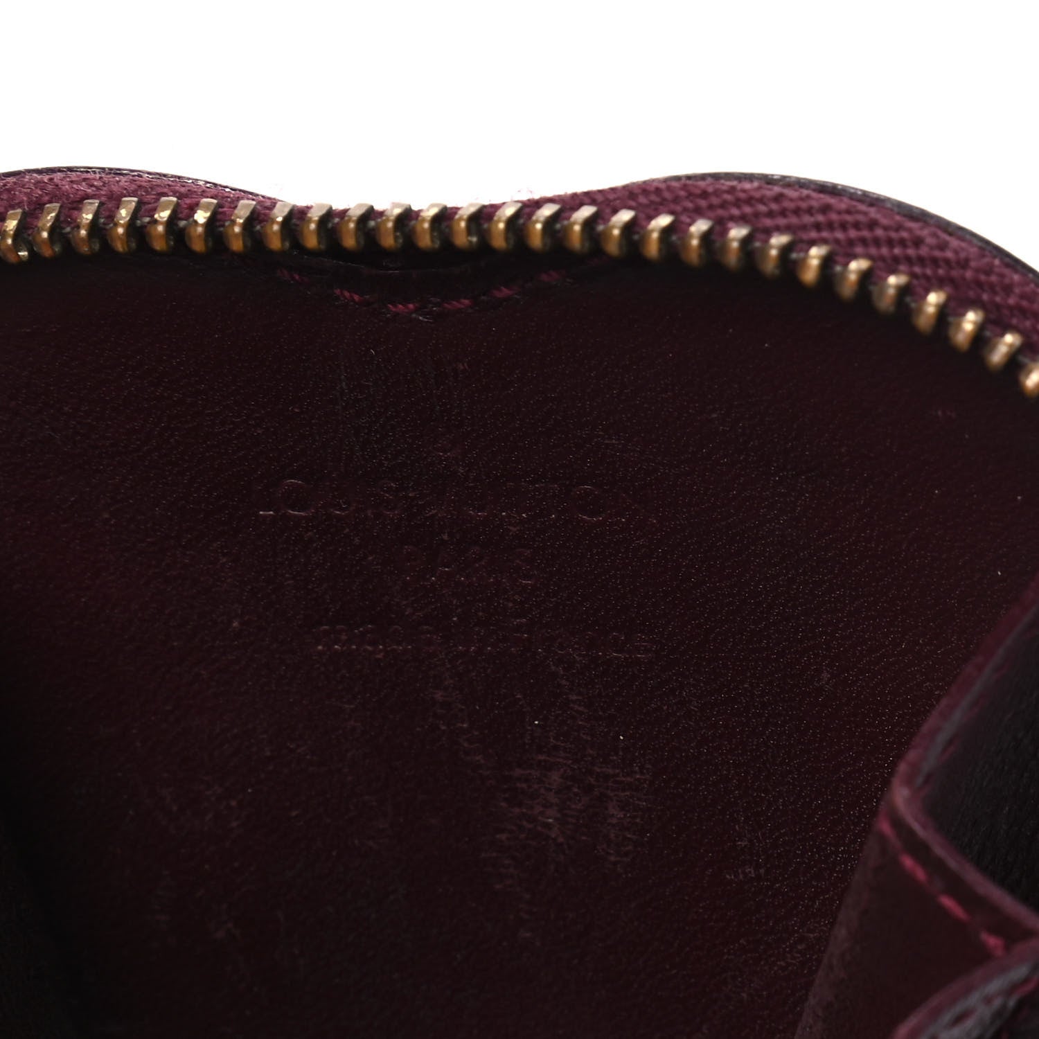 Louis Vuitton Vernis Coeur Heart Coin Purse Amarante 5 of 8