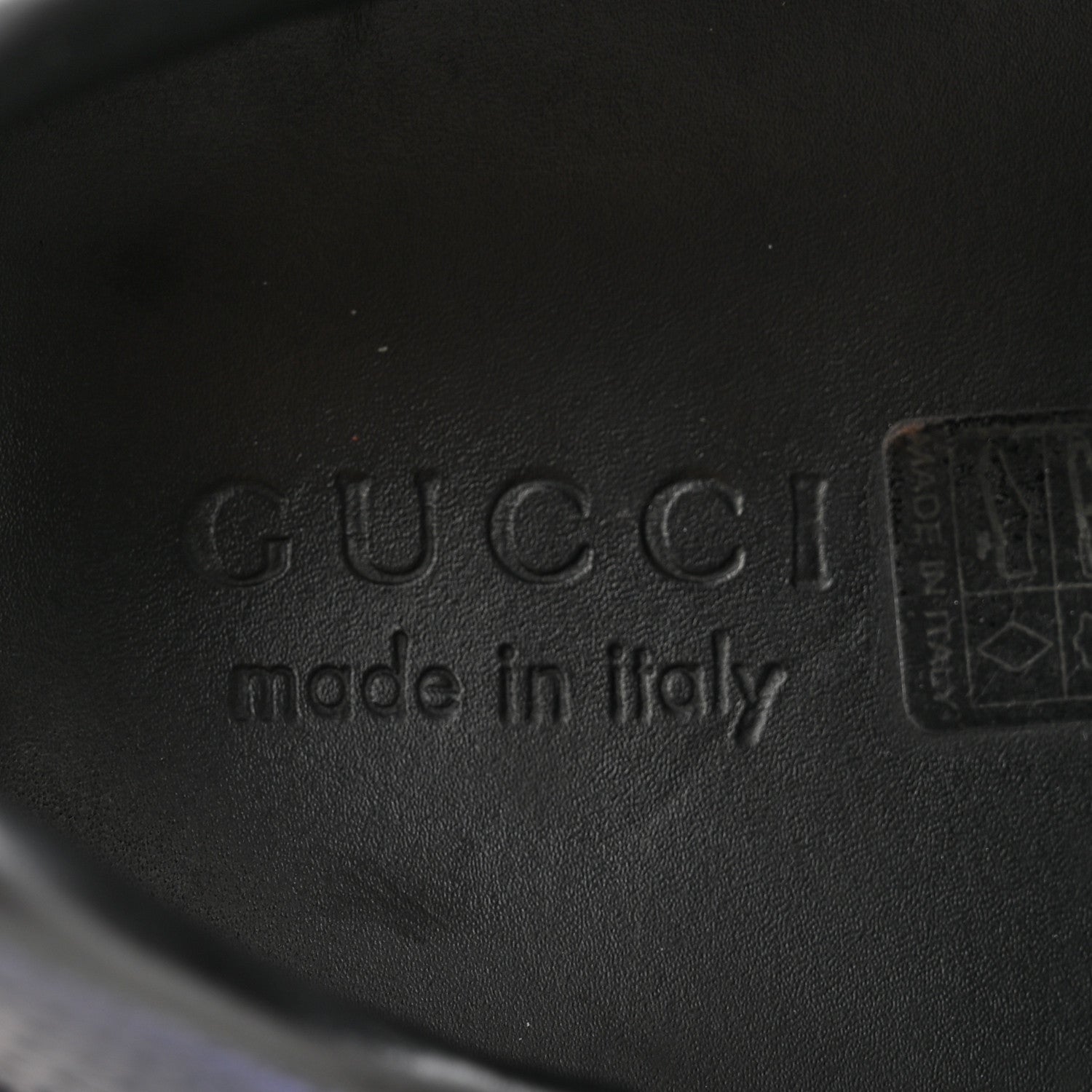 Gucci GG Supreme Monogram Ayers Web Mens New Ace Sneakers 9.5 Black 6 of 9