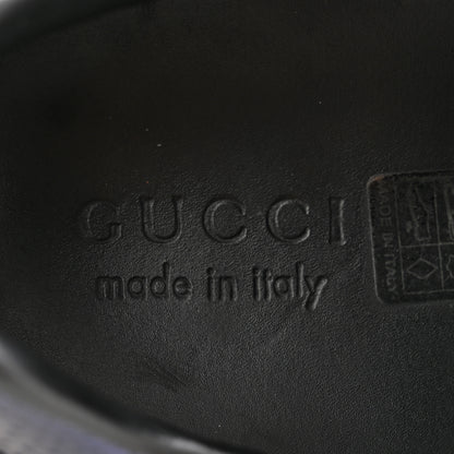 Gucci GG Supreme Monogram Ayers Web Mens New Ace Sneakers 9.5 Black 6 of 9