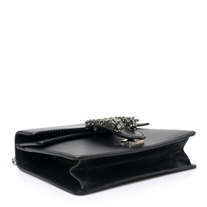 Gucci Calfskin Mini Dionysus Shoulder Bag Black 4 of 8