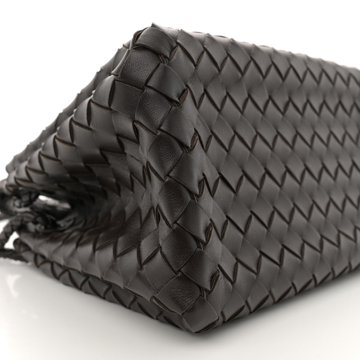 Nappa Intrecciato Medium Parachute Shoulder Bag Fondant