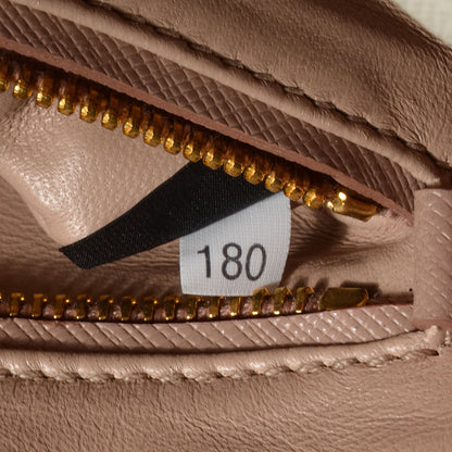 Prada Saffiano Lux Pochette Cammeo Talco 8 of 9