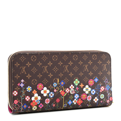 Louis Vuitton LV X TM Monogram Flowers Zippy Wallet 3 of 7