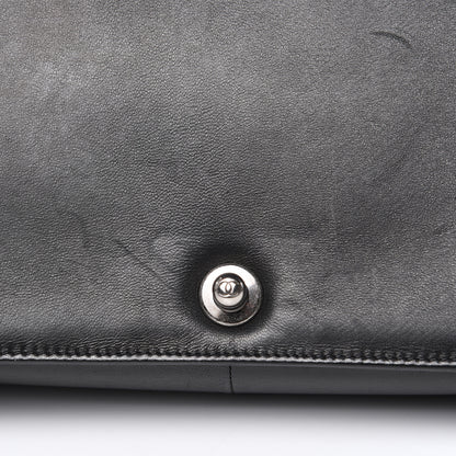 Chanel Lambskin Quilted Large Boy Flap Black 12 of 15