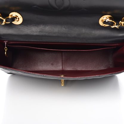 Chanel Lambskin Quilted XL Jumbo Single Flap Black 18 of 23
