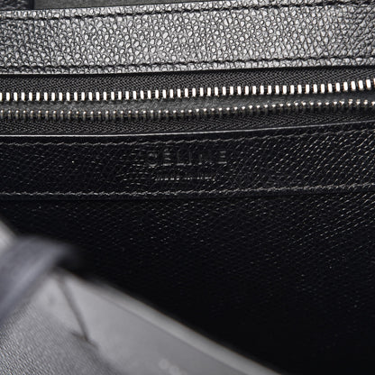 Celine Grained Calfskin Small Vertical Cabas Black 8 of 8
