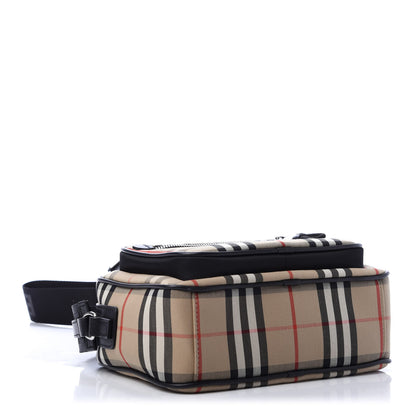 Burberry Vintage Check Calfskin Small Camera Bag Archive Beige 4 of 10