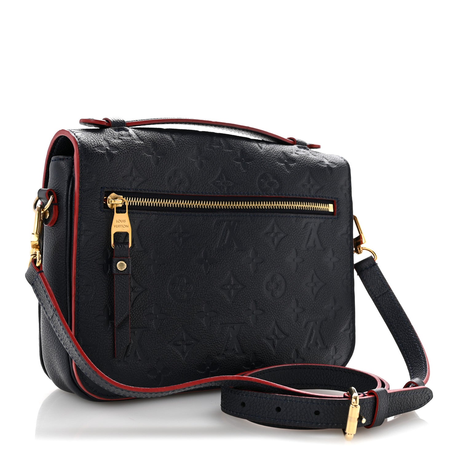 Louis Vuitton Empreinte Pochette Metis Marine Rouge 3 of 13