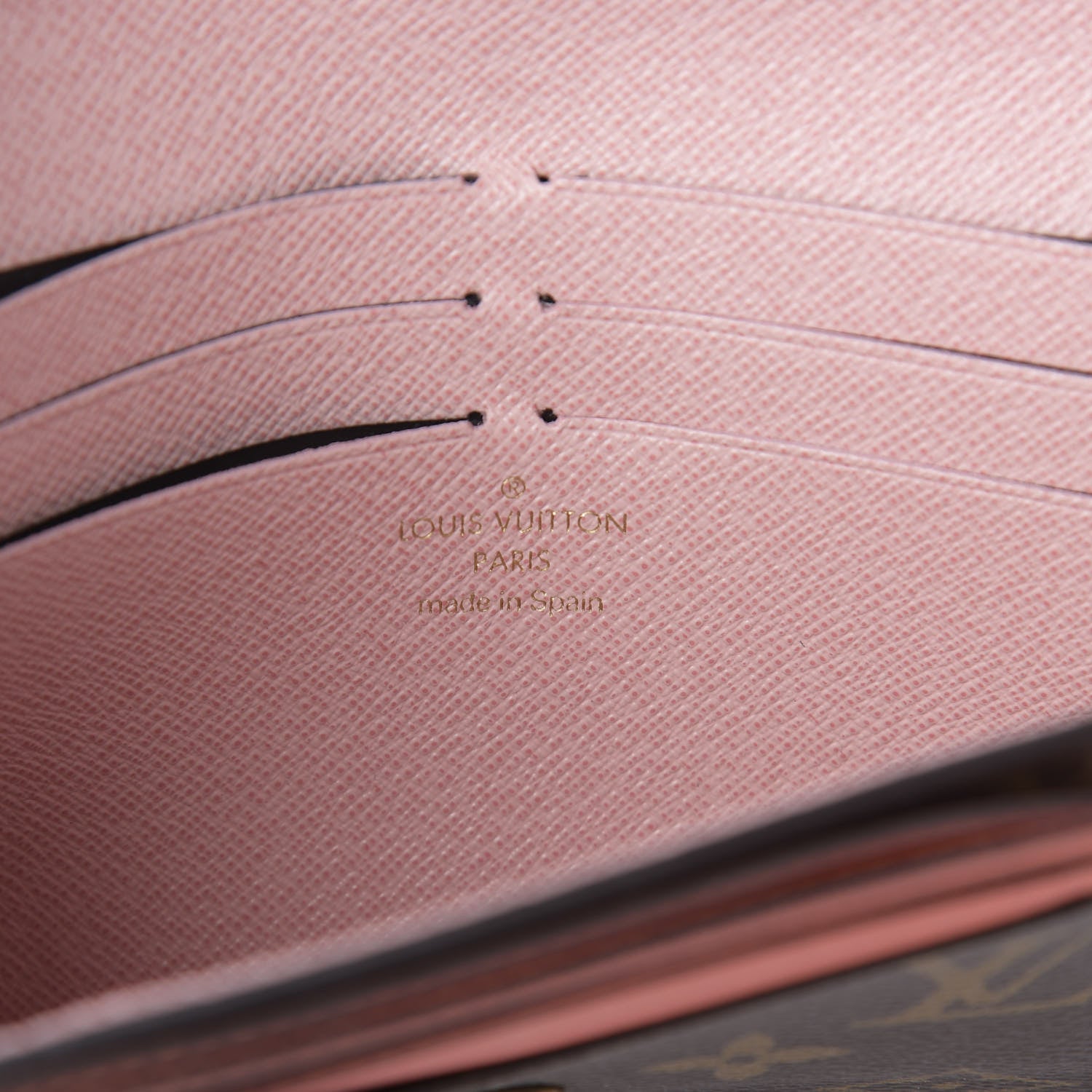 Louis Vuitton Monogram Jeanne Wallet Rose Ballerine 6 of 6