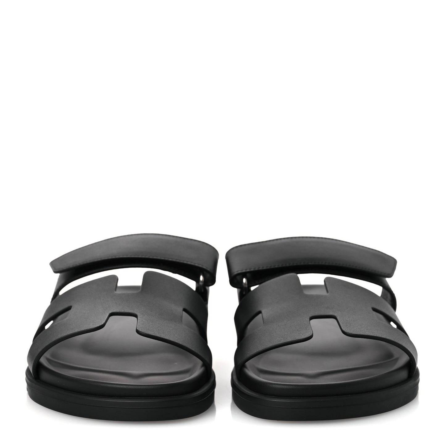 Calfskin Womens Chypre Sandals 38 Black