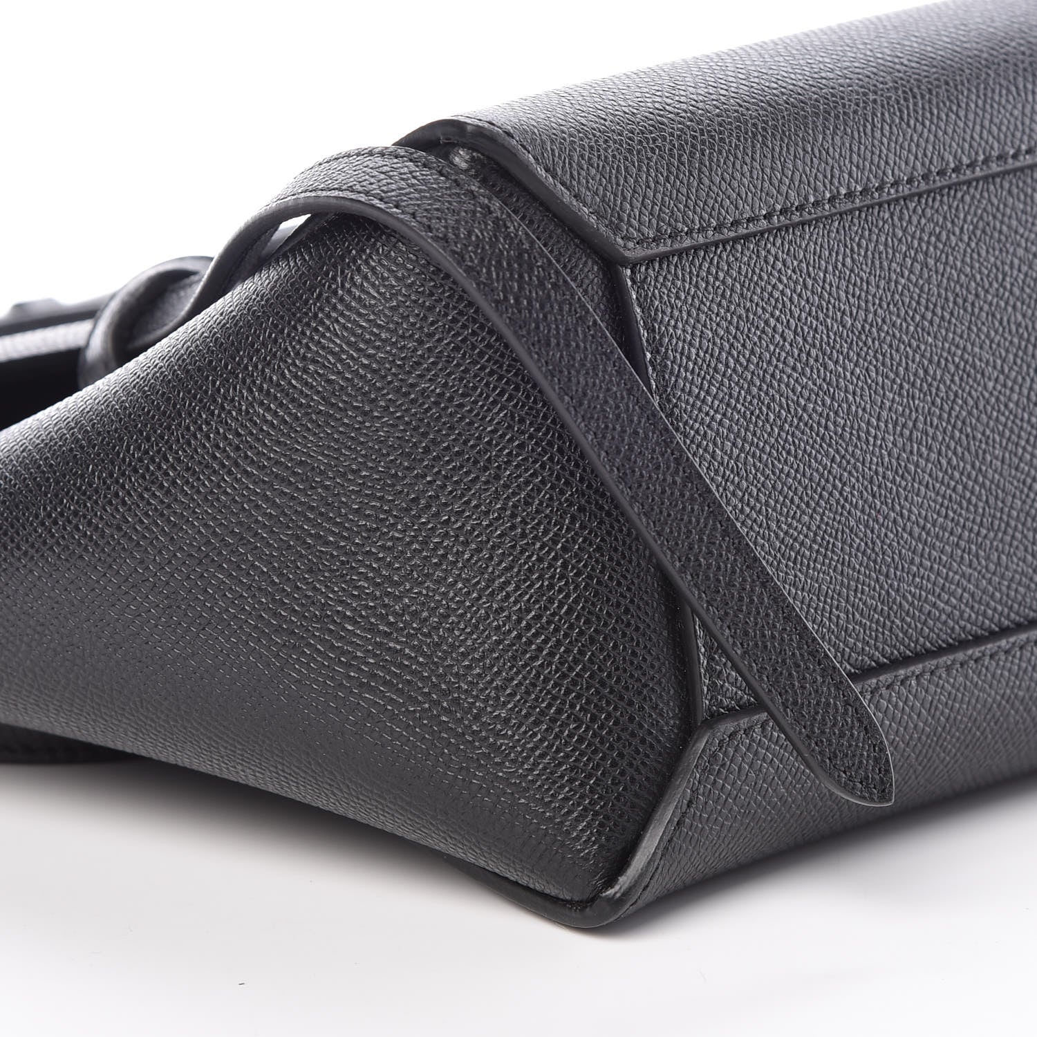 Celine Grained Calfskin Nano Belt Bag Black 8 of 9