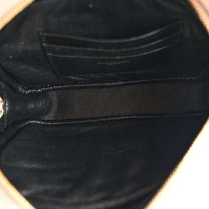 Saint Laurent Grain De Poudre Matelasse Monogram Mini Lou Camera Bag Crema Soft 5 of 10