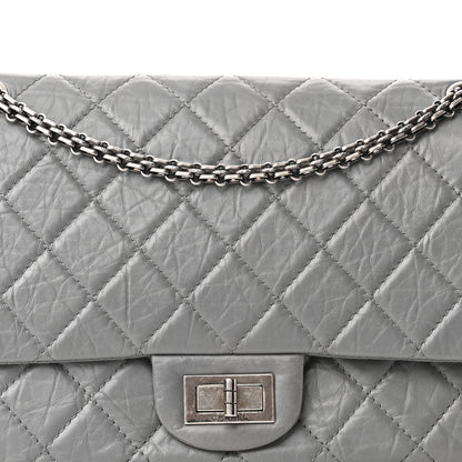 Chanel Aged Calfskin Quilted 2.55 Reissue 227 Flap Grey 7 of 9