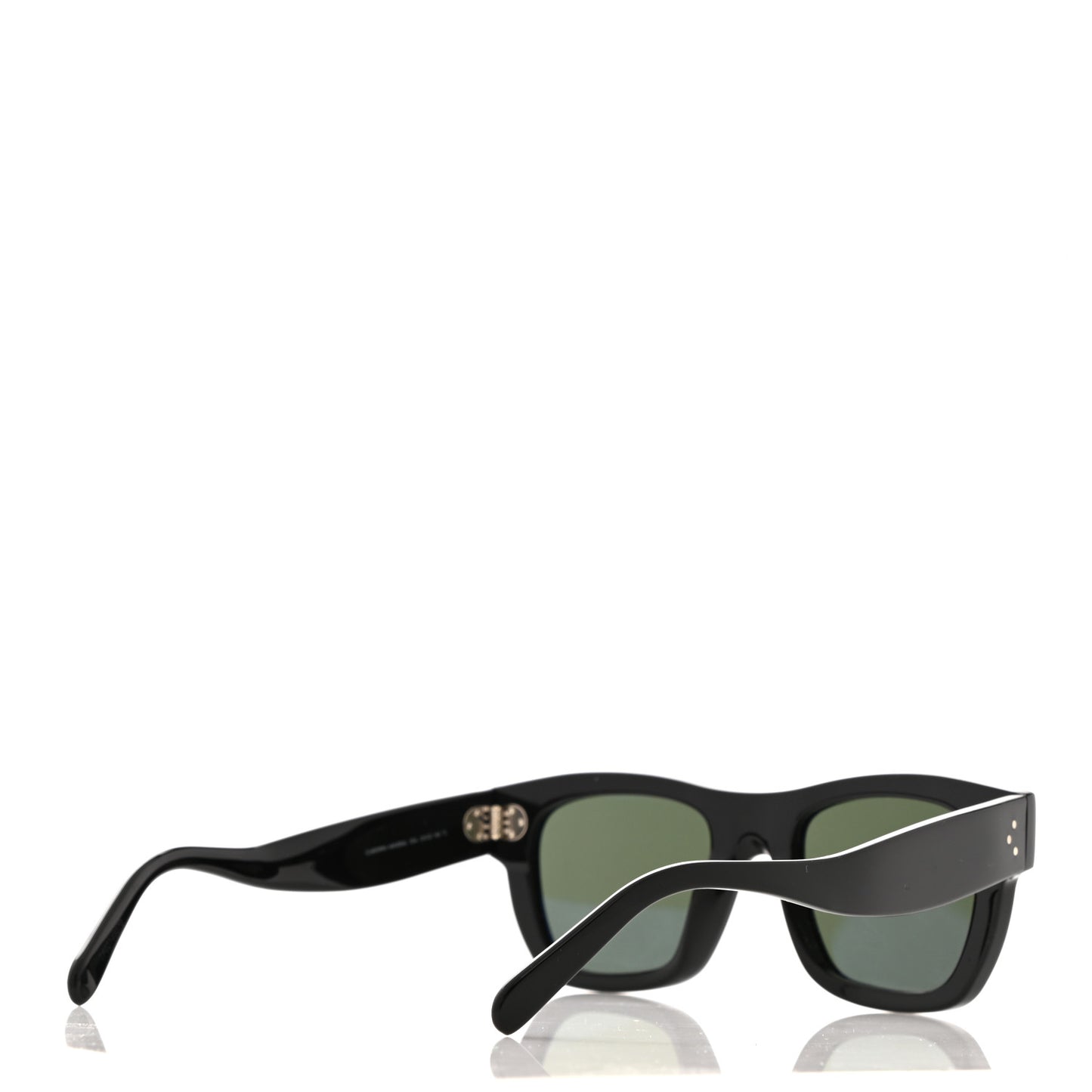 Acetate Rectangular Sunglasses CL4009IN Black