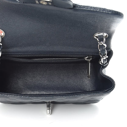 Chanel Caviar Quilted Mini Square Flap Navy 5 of 9