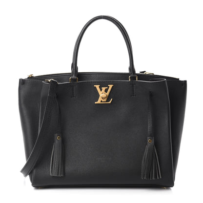 Louis Vuitton Calfskin Lockmeto Black 1 of 14