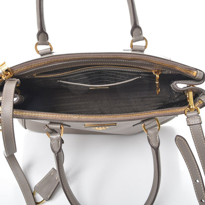 Prada Saffiano Medium Galleria Double Zip Tote Argilla 6 of 10