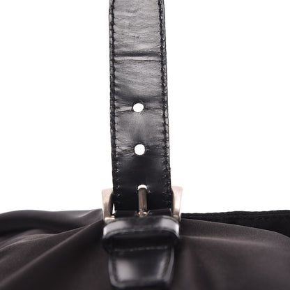 Prada Tessuto Nylon Messenger Bag Black 9 of 10
