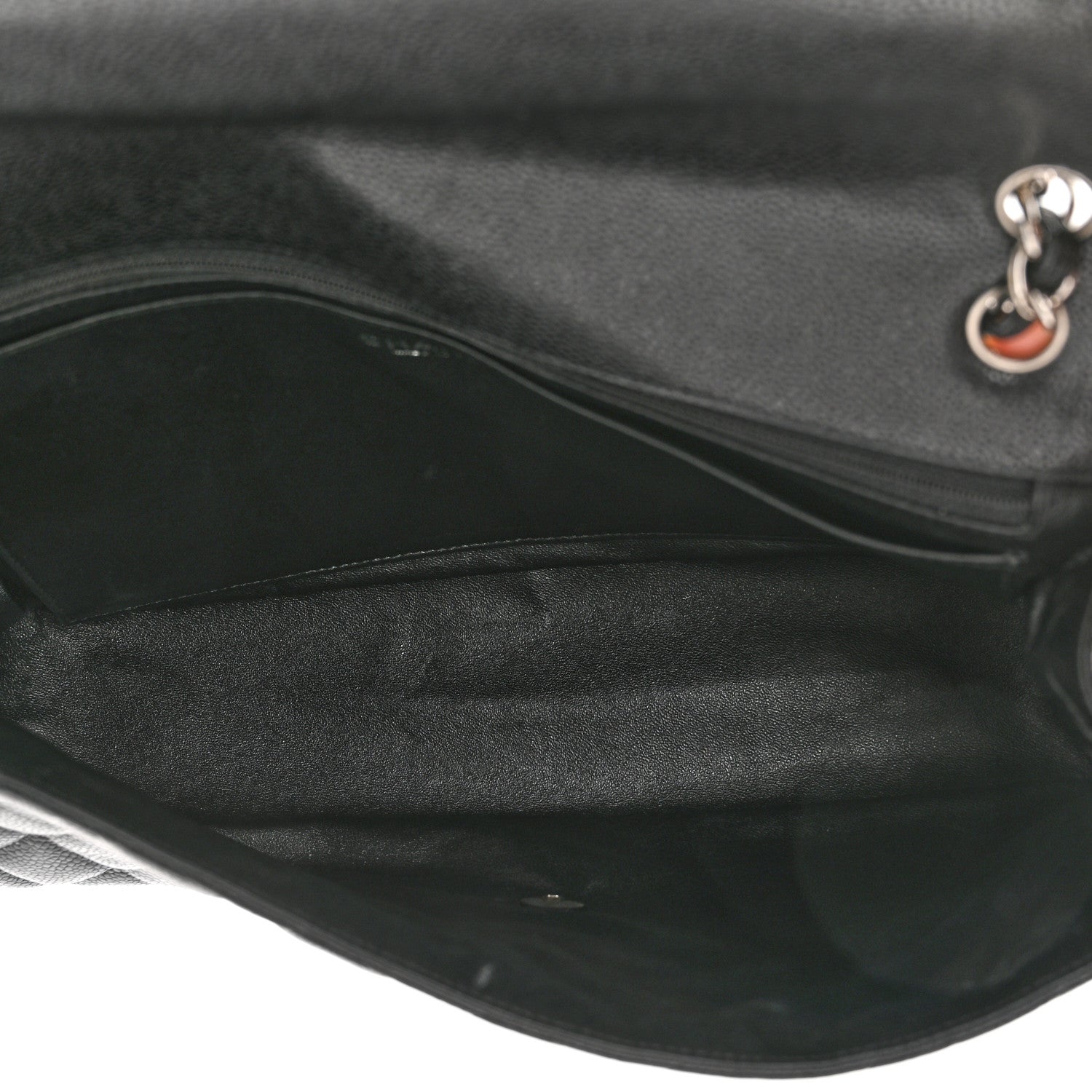 Chanel Caviar Quilted Maxi Single Flap Black 5 of 12