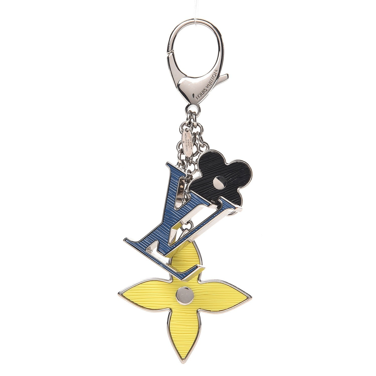 Louis Vuitton Fleur d Epi Bag Charm Key Holder 1 of 3