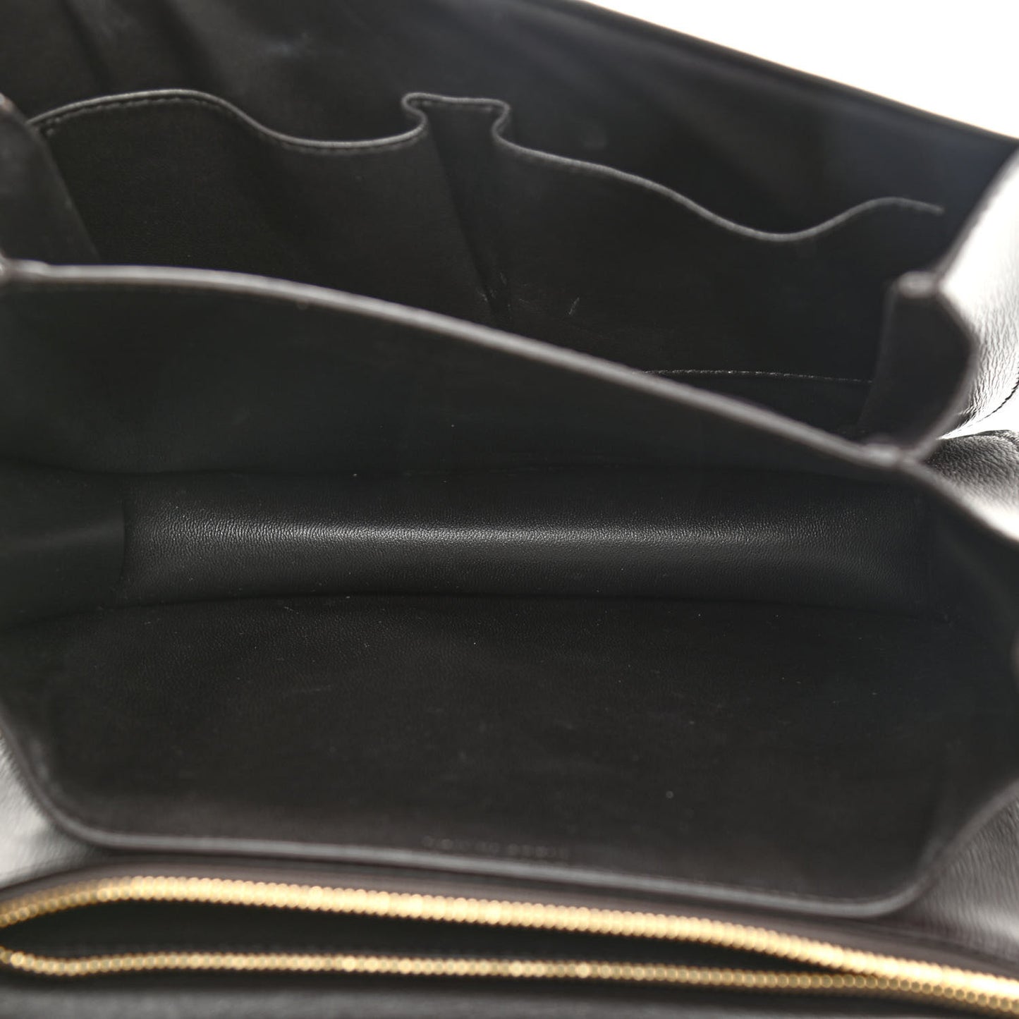 Liege Calfskin Medium Classic Box Flap Bag Espresso