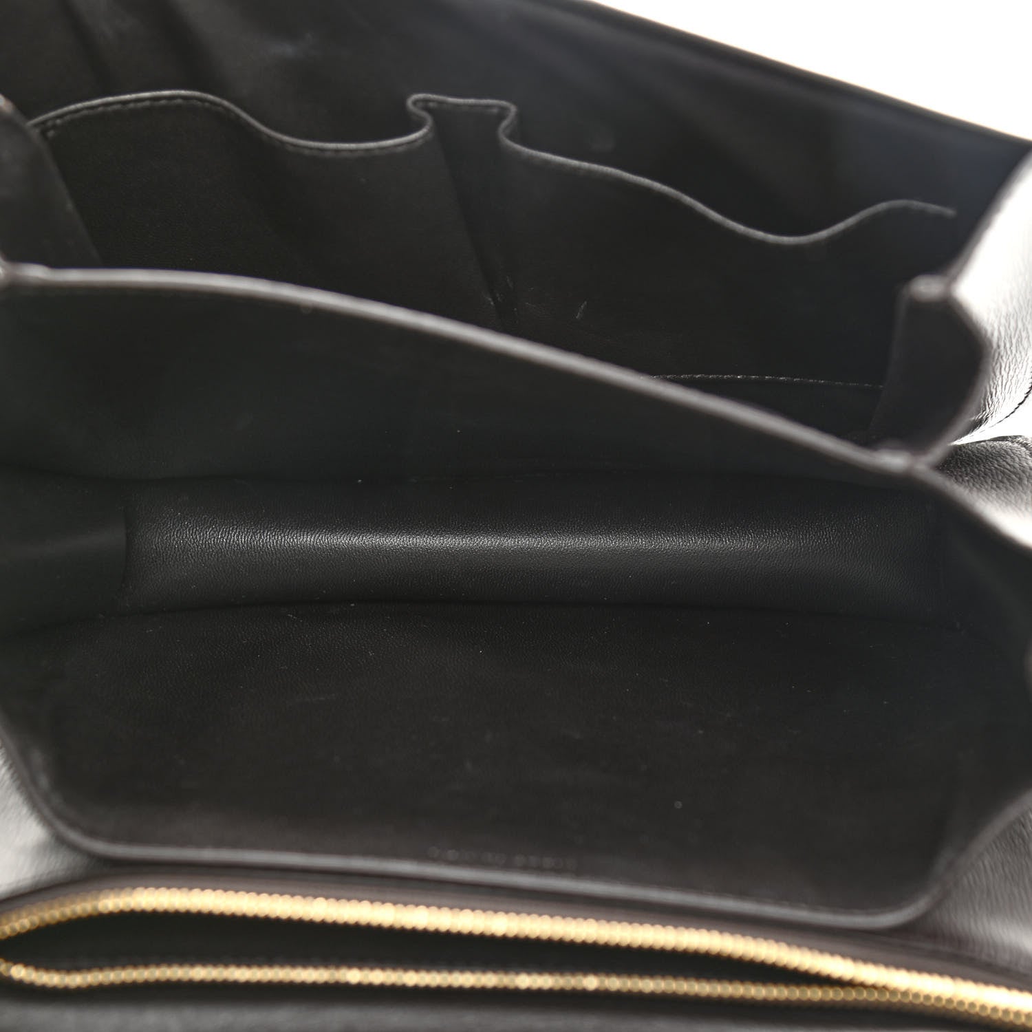 Celine Liege Calfskin Medium Classic Box Flap Bag Espresso 5 of 8