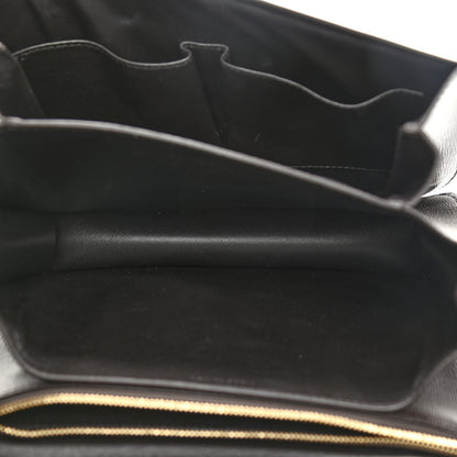 Celine Liege Calfskin Medium Classic Box Flap Bag Espresso 5 of 8