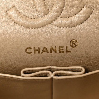 Chanel Lambskin Quilted Small Double Flap Beige 6 of 10
