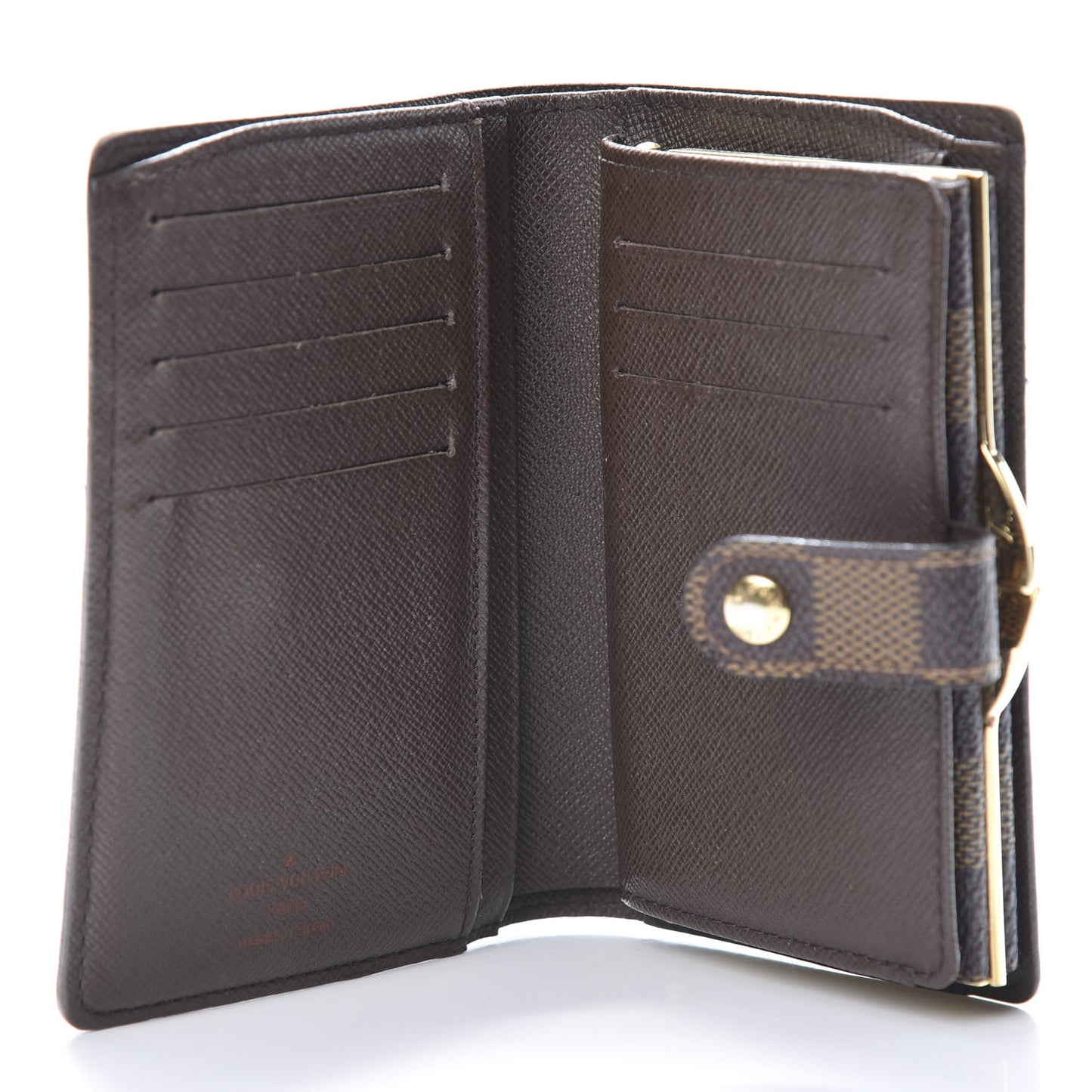Damier Ebene French Purse Wallet