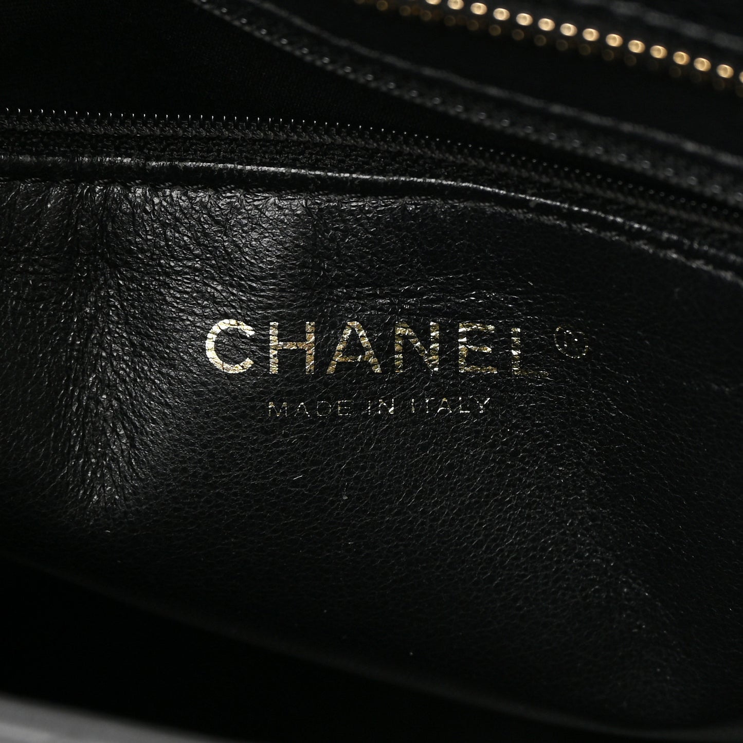 Caviar Quilted Medallion Tote Black