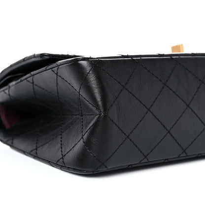 Chanel Aged Calfskin Quilted 2.55 Reissue 226 Flap Black 8 of 11