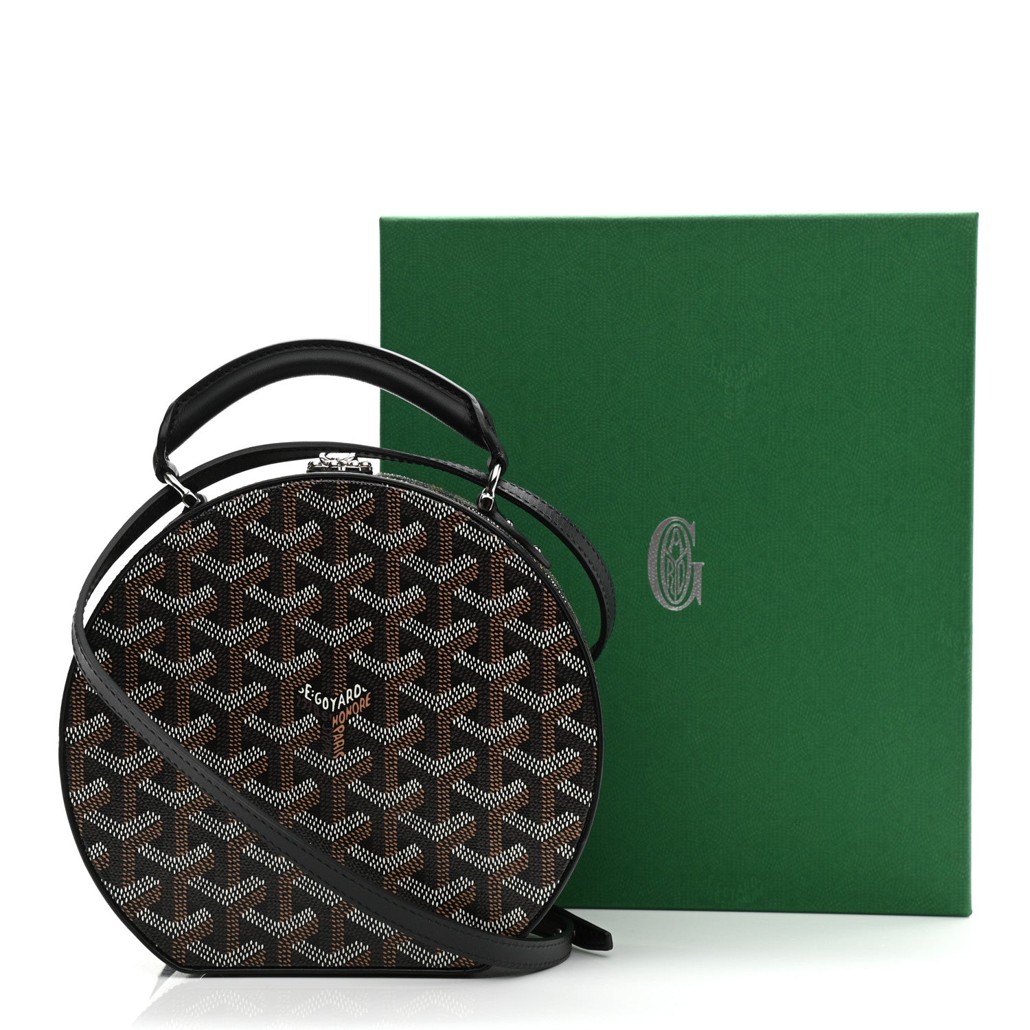 Goyard Goyardine Alto Hatbox Black 10 of 10