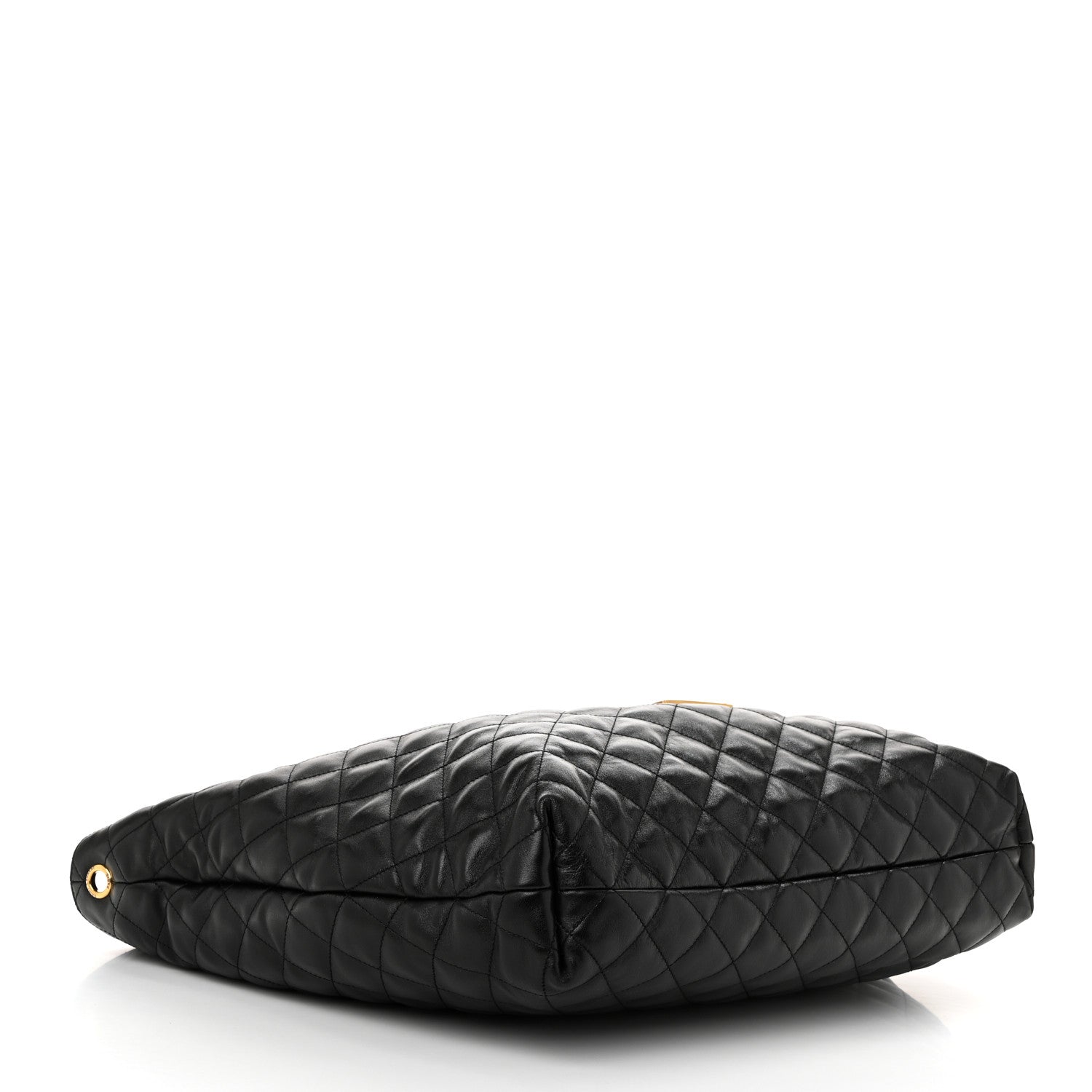 Saint Laurent Lambskin Quilted Maxi Icare Shopping Tote Black 5 of 12