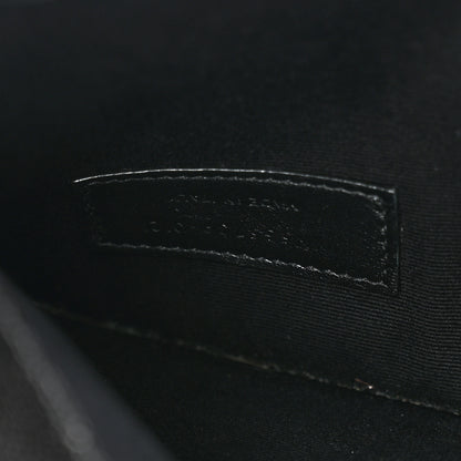 Saint Laurent SAINT LAURENT Grain De Poudre Uptown Pouch Black 7 of 7