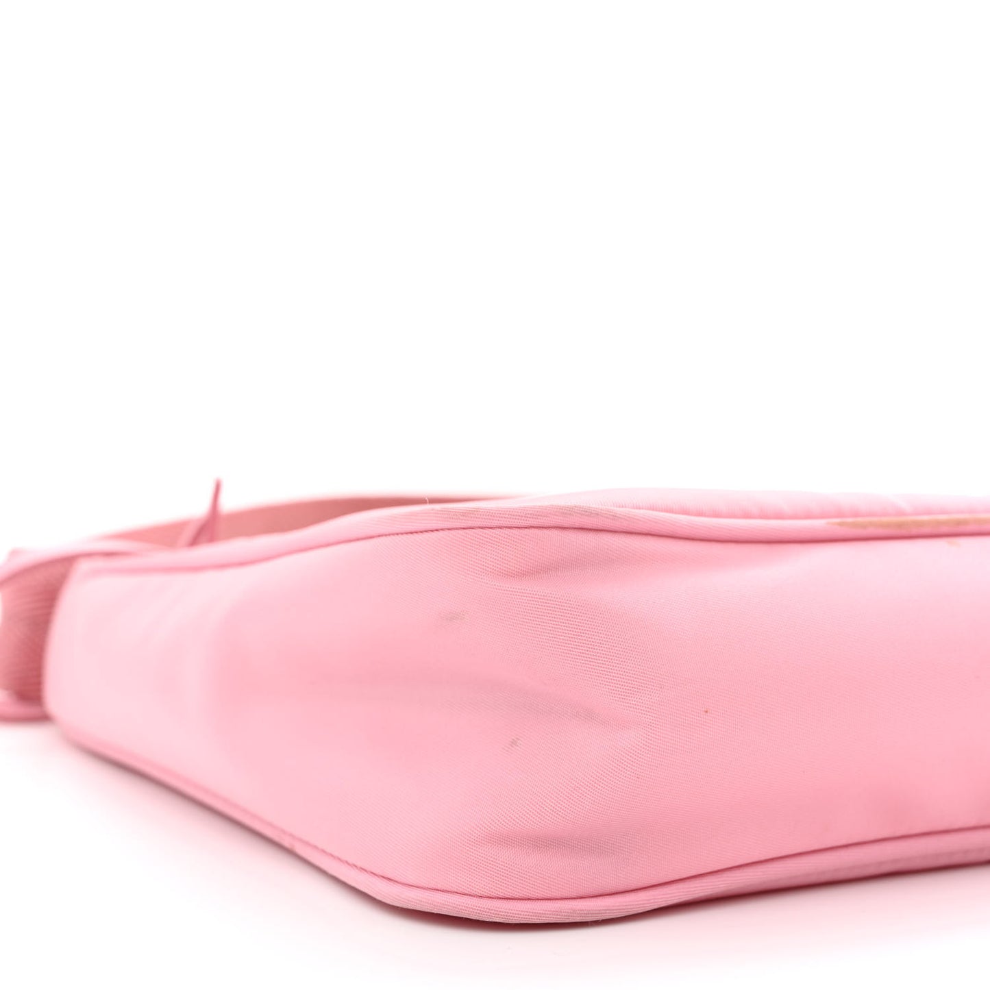 Tessuto Nylon Saffiano Mini Re-Edition 2000 Bag Rosa