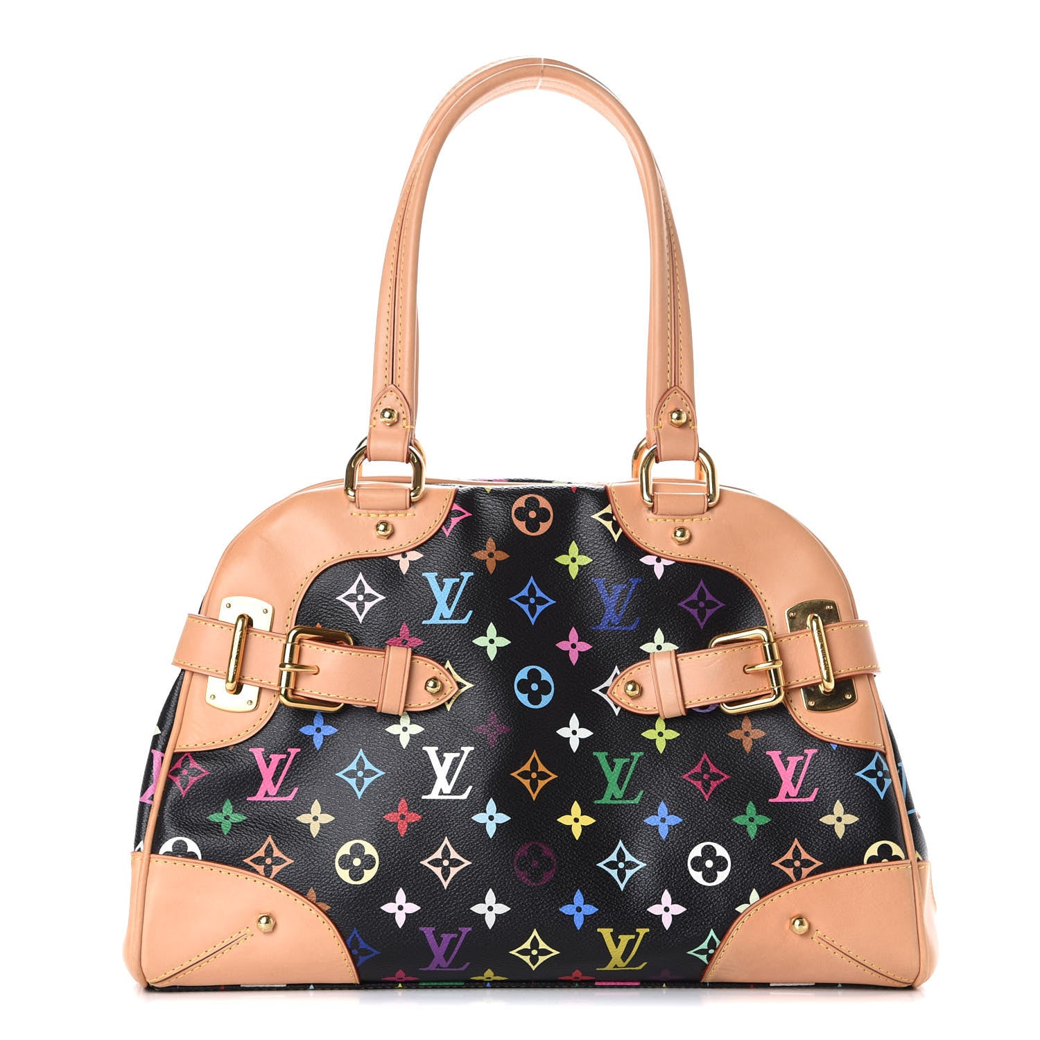 Louis Vuitton Monogram Multicolor Claudia Black 1 of 9