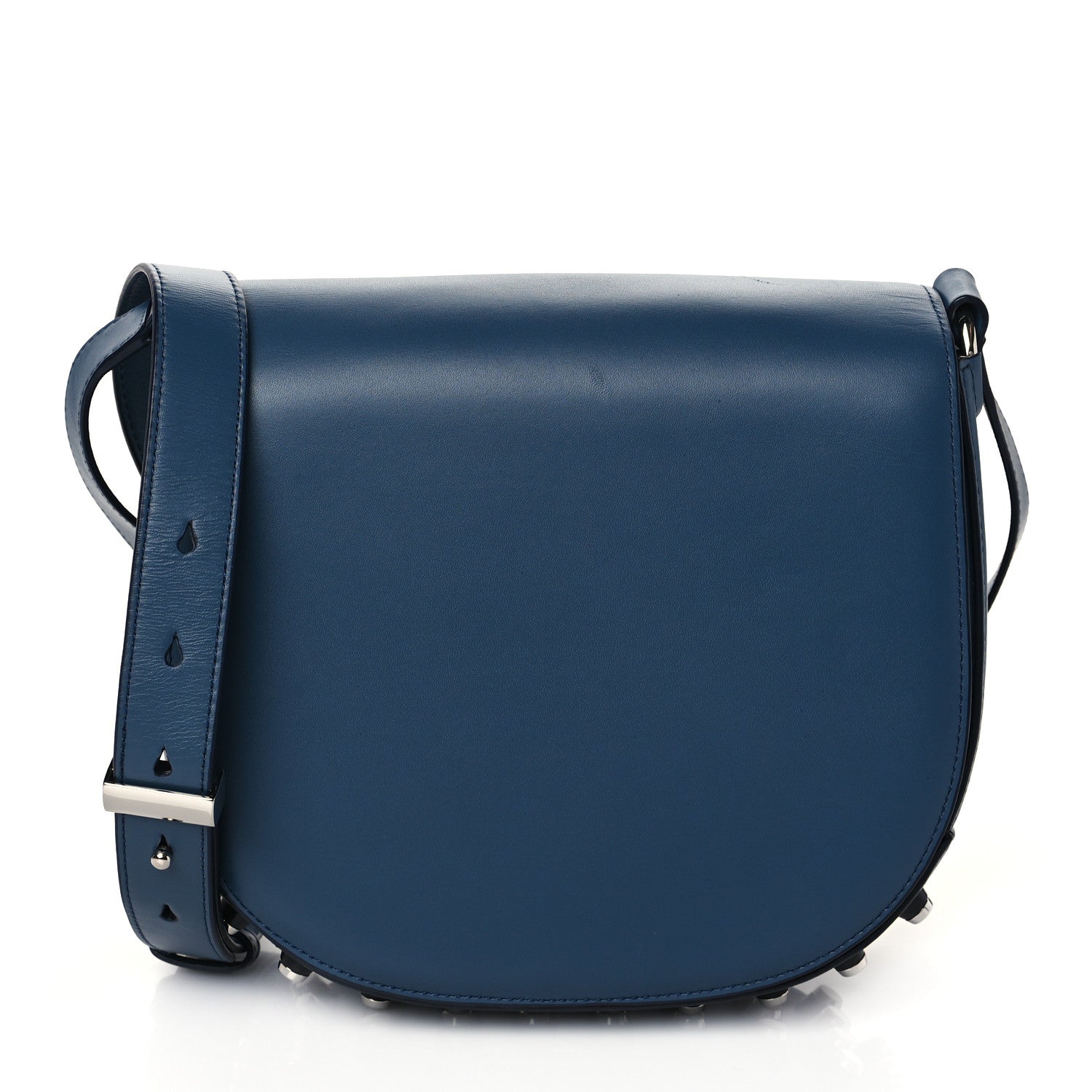 Alexander Wang Calfskin Small Lia Sling Blue Silver Hardware 1 of 9