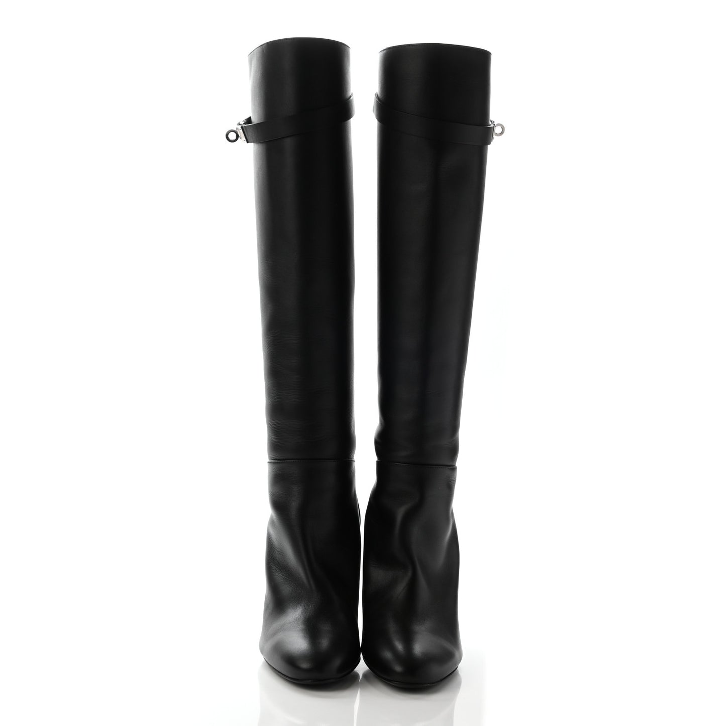 Heritage Calfskin Story Boots 38 Black