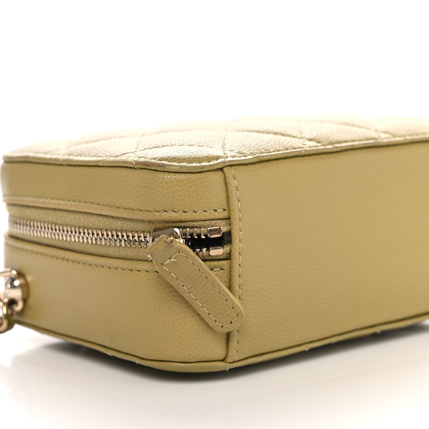 Chanel Caviar Quilted Camera Bag Green 9 of 12