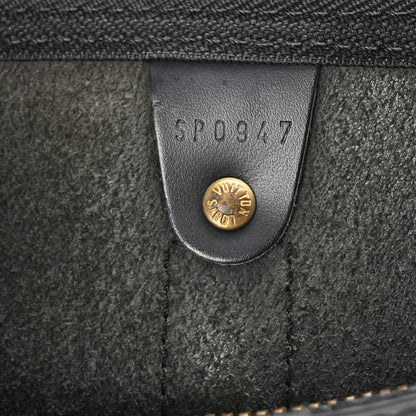 Louis Vuitton Epi Keepall 45 Black 6 of 9