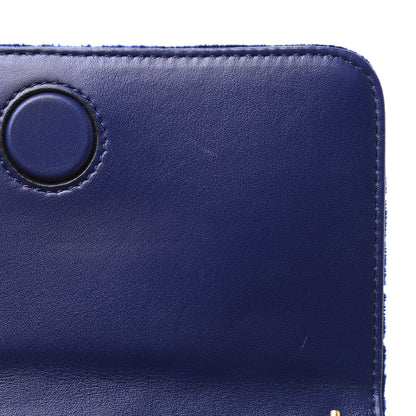 Gucci Velvet Matelasse GG Marmont Mini Bag Cobalt Blue 6 of 9