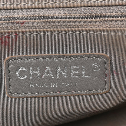Chanel Washed Lambskin Quilted Medium Chain Around Messenger Black 6 of 9