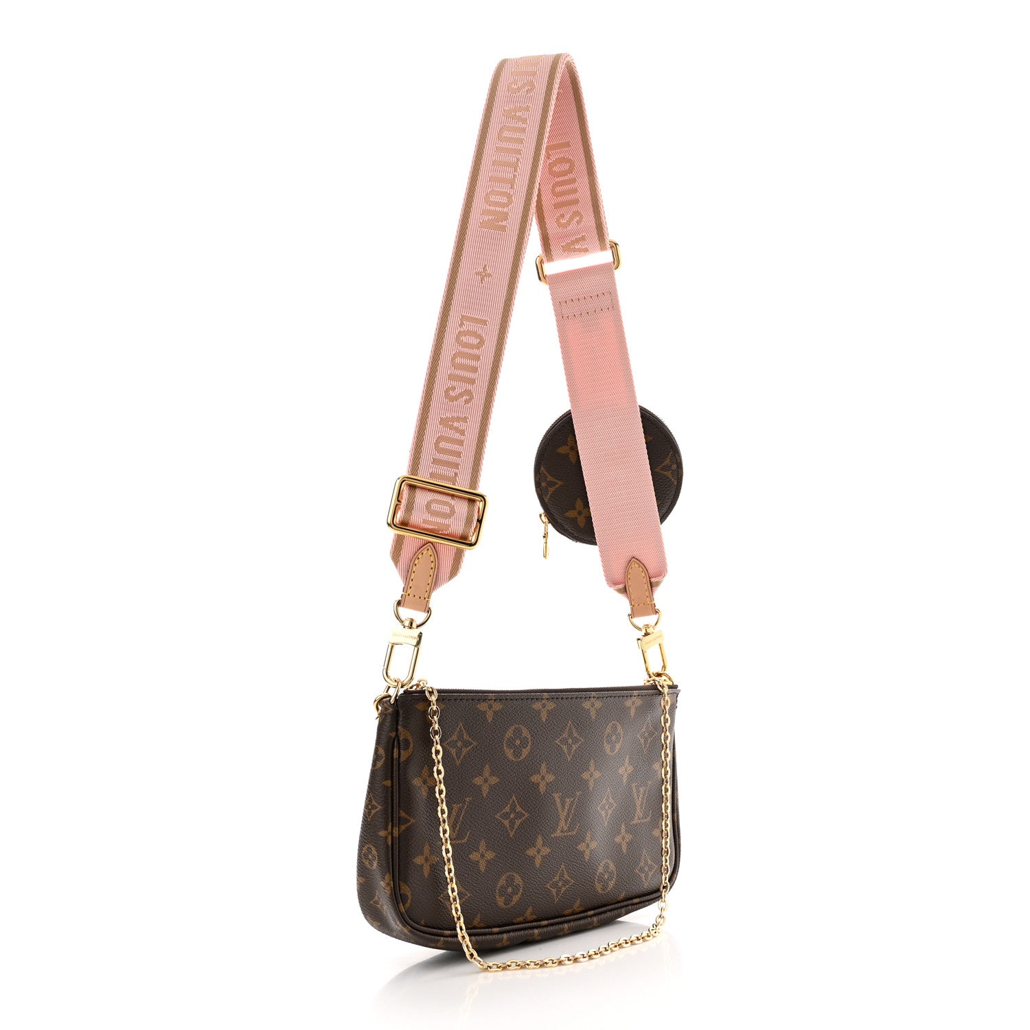 Louis Vuitton Monogram Multi Pochette Accessories Rose Clair 3 of 12